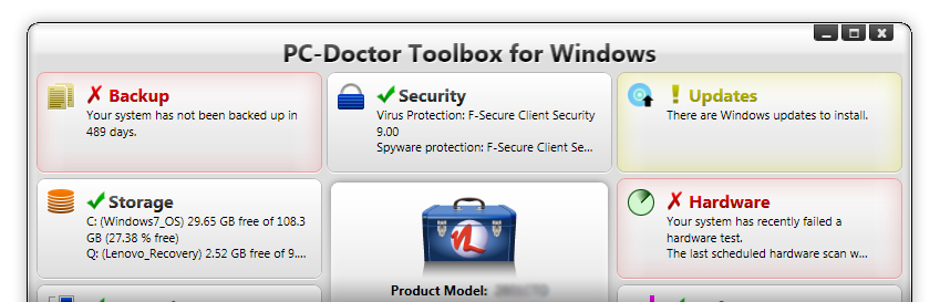 PC-Doctor Toolbox