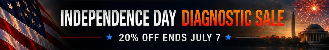 Service Center Independence Day Diagnostic Sale