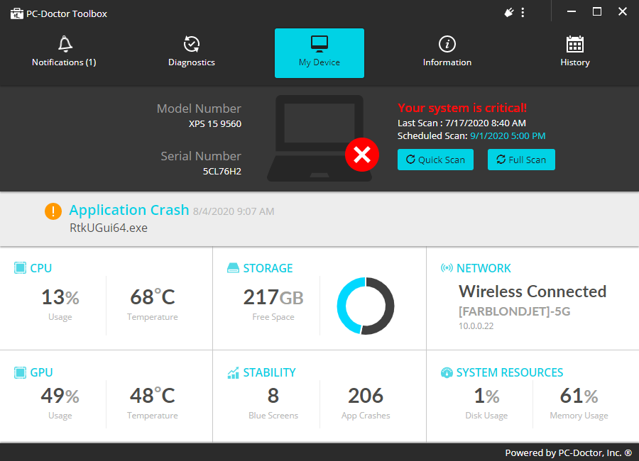 PC Diagnostic Tools to Easily and Automatically Monitor Computer